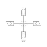 mini: Lampa wisząca EUFORIA nowoczesna biała E27 15W LED (6)