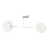 mini: Lampa sufitowa FRICK nowoczesna biała E27 15W LED (1)