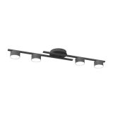 mini: Lampa sufitowa FRAGMENT 4 nowoczesna czarna GX53 10W LED (1)