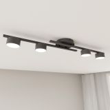 mini: Lampa sufitowa FRAGMENT 4 nowoczesna czarna GX53 10W LED (4)