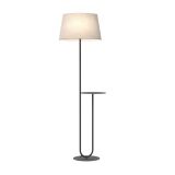 mini: Lampa podłogowa HOTEL nowoczesna czarna E27 15W LED (1)