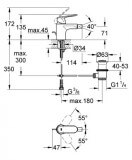Bateria Bidetowa Eurosmart 32839000 Grohe - OUTLET
