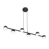mini: Lampa wisząca MEGARA nowoczesna czarna GX53 10W LED (1)