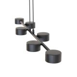 mini: Lampa wisząca MEGARA nowoczesna czarna GX53 10W LED (3)
