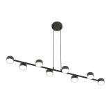 mini: Lampa wisząca MEGARA nowoczesna czarna GX53 10W LED (1)
