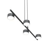 mini: Lampa wisząca SORA nowoczesna czarna GX53 10W LED (2)