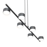 mini: Lampa wisząca SORA nowoczesna czarna GX53 10W LED (2)