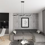 mini: Lampa wisząca SORA nowoczesna czarna GX53 10W LED (5)