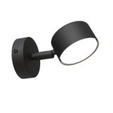 mini: Kinkiet SORA nowoczesny czarny GX53 10W LED (1)