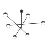Lampa sufitowa NATSU nowoczesna czarna GX53 10W LED
