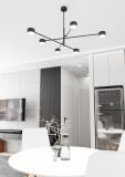 Lampa sufitowa NATSU nowoczesna czarna GX53 10W LED