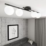 mini: Lampa sufitowa KAIRO nowoczesna czarna E14 10W LED (4)