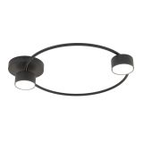 mini: Lampa sufitowa LUCIO nowoczesna czarna GX53 10W LED (2)
