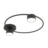 mini: Lampa sufitowa LUCIO nowoczesna czarna GX53 10W LED (3)