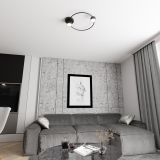 mini: Lampa sufitowa LUCIO nowoczesna czarna GX53 10W LED (6)