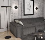 mini: Lampa podłogowa NEMO nowoczesna czarna G9 8W LED (6)