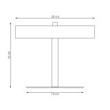 mini: Lampka biurkowa NEMO nowoczesna biała G9 8W LED (7)