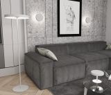 mini: Lampa podłogowa NEMO nowoczesna biała G9 8W LED (6)