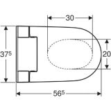 Toaleta Myjąca Wisząca Bez Kołnierza AquaClean Alba Biała 146.350.01.1 Geberit