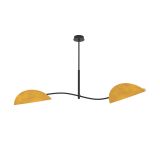 mini: Lampa sufitowa LOTUS nowoczesna czarna E14 10W LED (2)