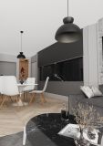 mini: Lampa wisząca LUNARO nowoczesna czarna GX53 10W LED (6)