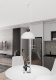 mini: Lampa wisząca LUNARO nowoczesna biała / czarna GX53 10W LED (5)