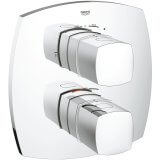 Bateria Termostatyczna Grandera Ze Zintegrowanym 2-Drożnym Przełącznikiem 19937000 Grohe