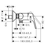 Bateria Prysznicowa Focus E2 31960000 Hansgrohe