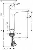 Bateria Umywalkowa Focus 190 + Kpl. Odpł. 31608000 Hansgrohe