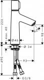 Bateria Umywalkowa Talis Select S 100 B/K  72043000 Hansgrohe