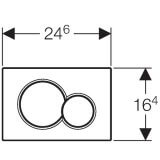 Przycisk Sigma 01 Chrom Poler 115.770.21.5 Geberit