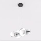 mini: Lampa wisząca MODEL nowoczesna biała G9 8W LED (2)