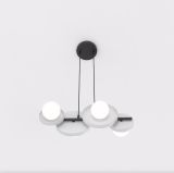 mini: Lampa wisząca MODEL nowoczesna szara G9 8W LED (3)