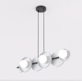 mini: Lampa wisząca MODEL nowoczesna szara G9 8W LED (2)