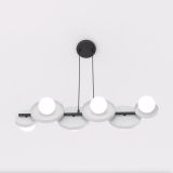 mini: Lampa wisząca MODEL nowoczesna szara G9 8W LED (3)