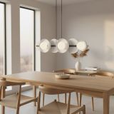 mini: Lampa wisząca MODEL nowoczesna szara G9 8W LED (4)