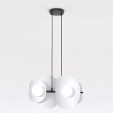 mini: Lampa wisząca ELEMENTI nowoczesna szara G9 8W LED (1)