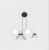 mini: Lampa wisząca ELEMENTI nowoczesna szara G9 8W LED (3)