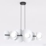 mini: Lampa wisząca ELEMENTI nowoczesna szara G9 8W LED (1)