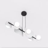 mini: Lampa wisząca ELEMENTI nowoczesna szara G9 8W LED (3)