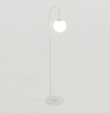 mini: Lampa podłogowa FLOR nowoczesna biała E14 10W LED (2)