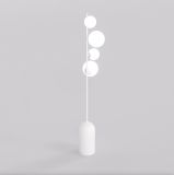 mini: Lampa podłogowa ETNO nowoczesna biała G9 8W LED (2)