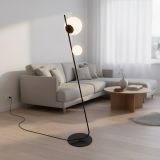 mini: Lampa podłogowa TATU nowoczesna czarna G9 8W LED (3)