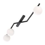 mini: Lampa sufitowa NATON nowoczesna czarna E14 10W LED (2)