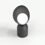 mini: Lampka biurkowa BOTO nowoczesna czarna G9 8W LED (3)