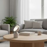 mini: Lampka biurkowa BOTO nowoczesna szara G9 8W LED (4)