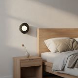 mini: Kinkiet OZZY minimalistyczny czarny G9 8W LED (4)