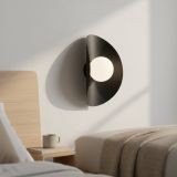 mini: Kinkiet FIERO nowoczesny czarny G9 8W LED (4)