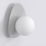 mini: Kinkiet OVO nowoczesny szary G9 8W LED (1)
