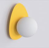 mini: Kinkiet OVO nowoczesny pomarańczowy G9 8W LED (1)